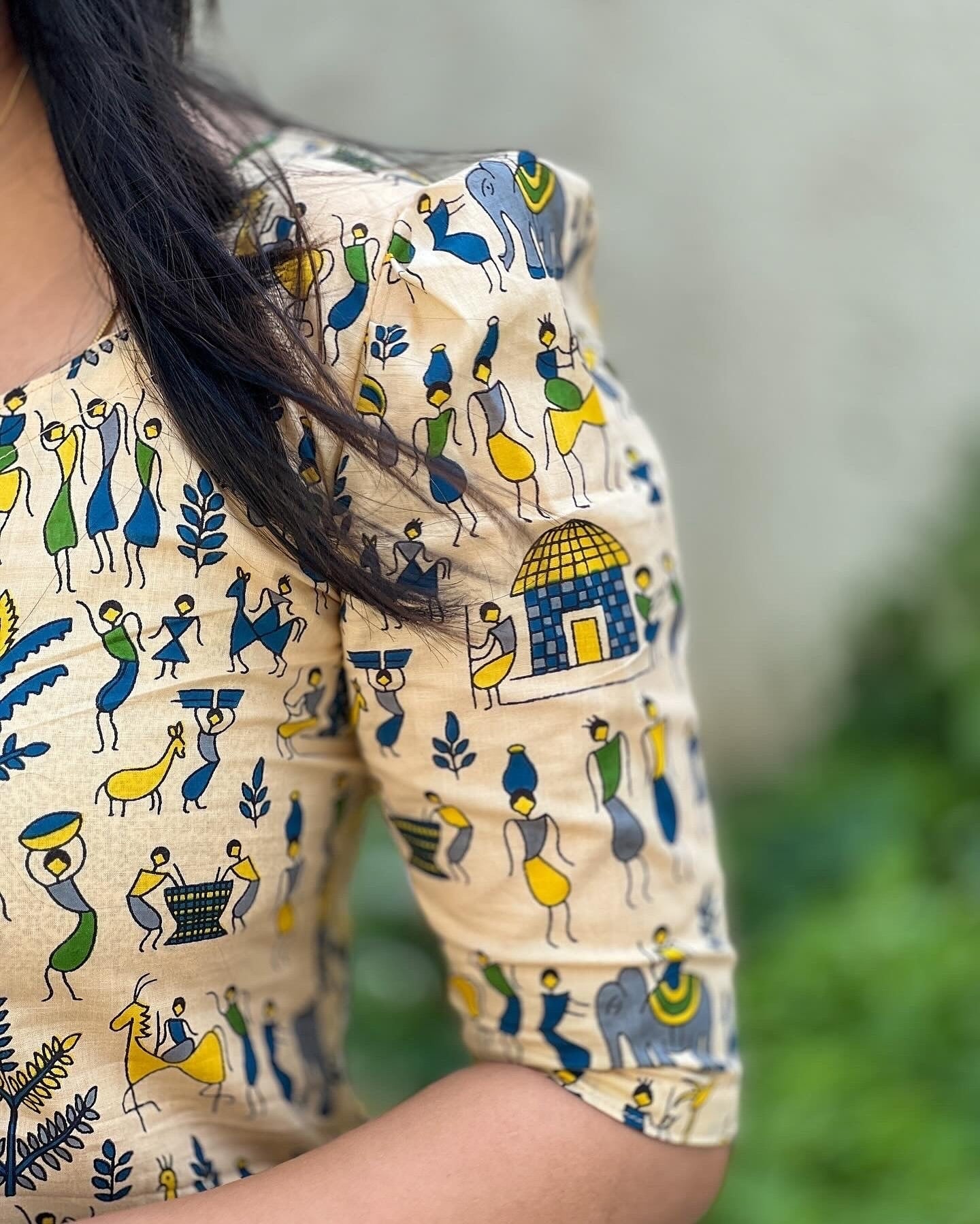 Anokhi Kalamkari Heritage Kurti