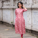 Dusty Pink Cotton Kurti