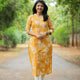 Mustard Magic Cotton Kurti